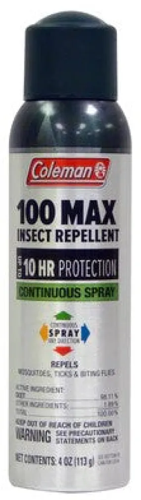 100 Max DEET Insect Repellent - 4oz