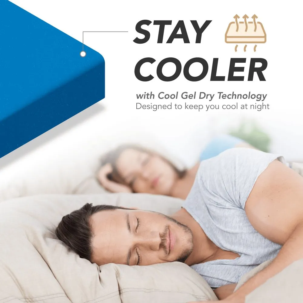 10" CoolBreeze Gel Memory Foam Mattress