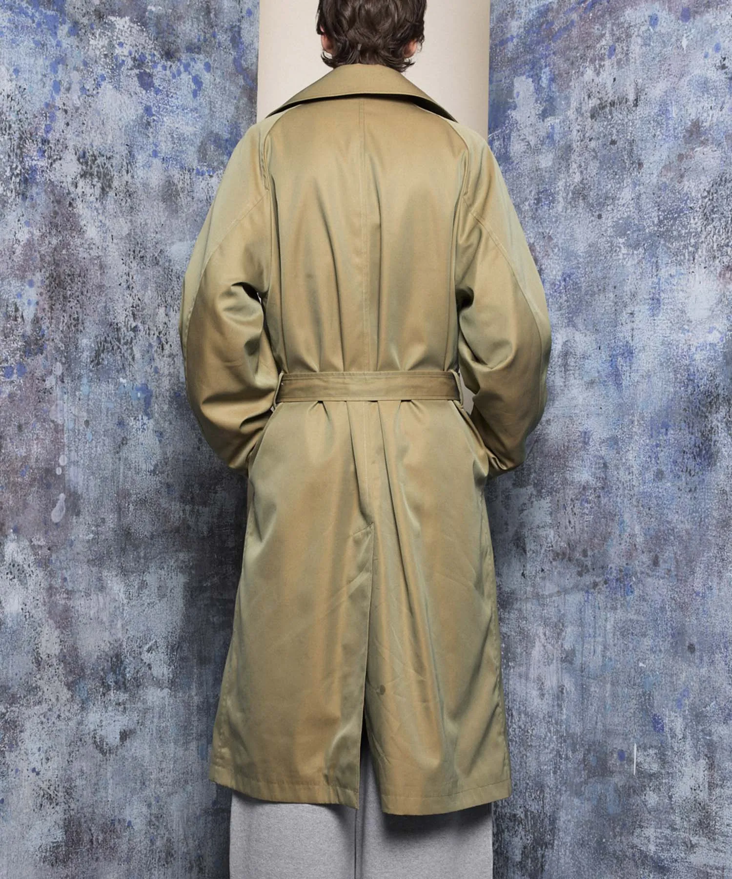 120/2/2 Suvin Cotton Gabardine Prime-Over Ulster Coat