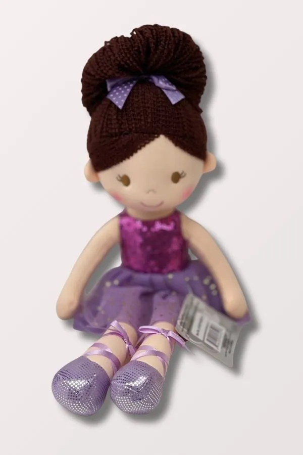 14 Inch Ballerina Doll - Purple