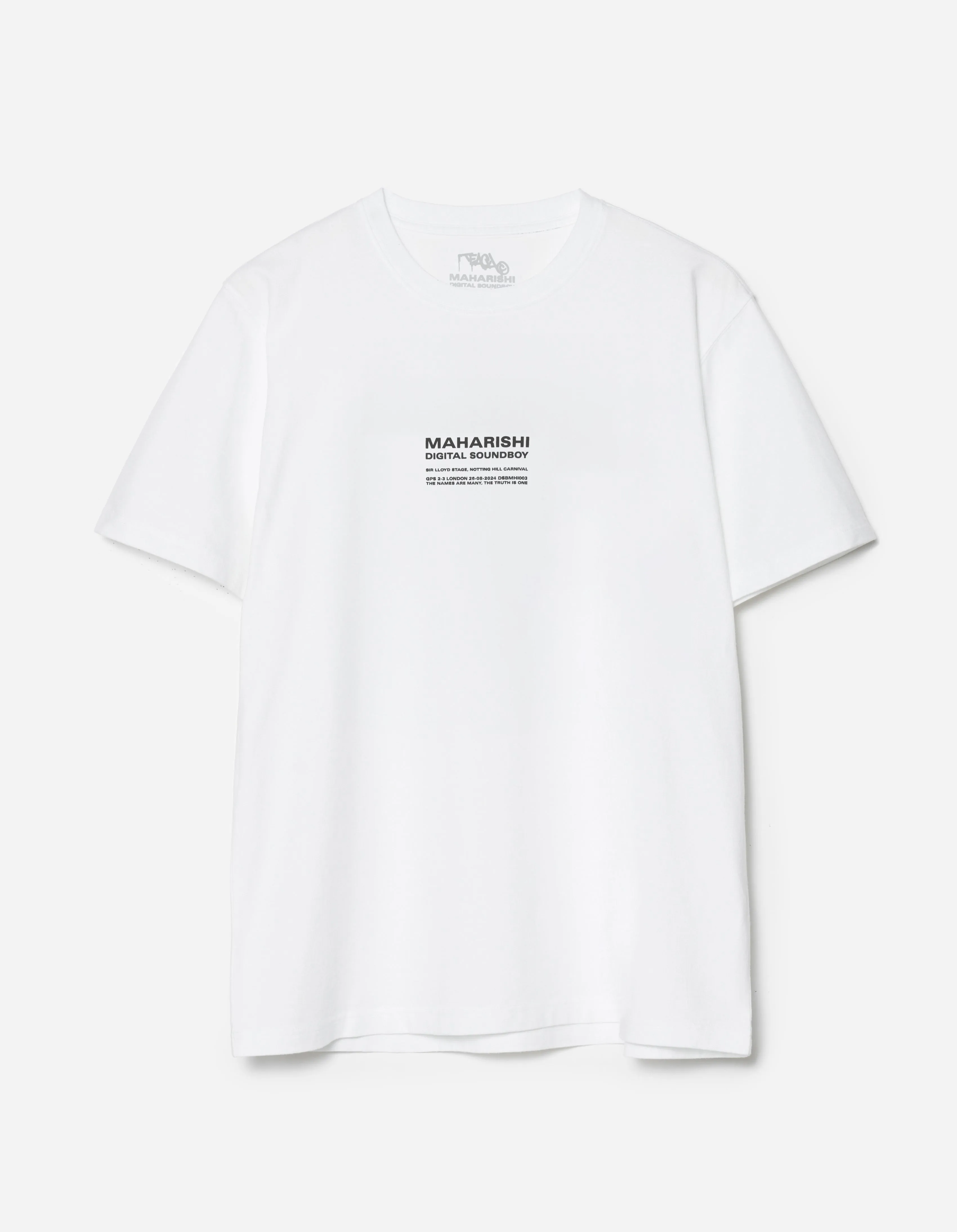 1552 Maharishi x Digital SoundBoy T-Shirt White