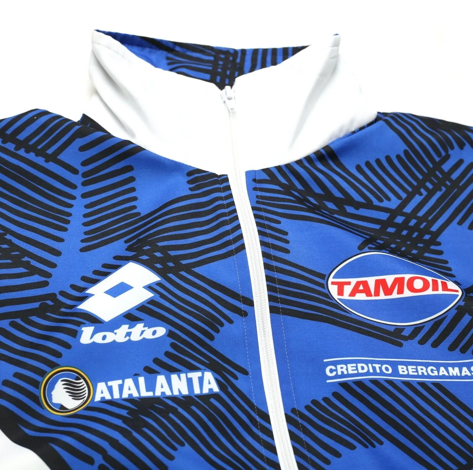 1991/93 ATALANTA Vintage Lotto Player Issue Shell Training Jacket (XL)