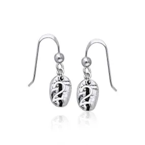 2 Coffee Bean Earrings TE647