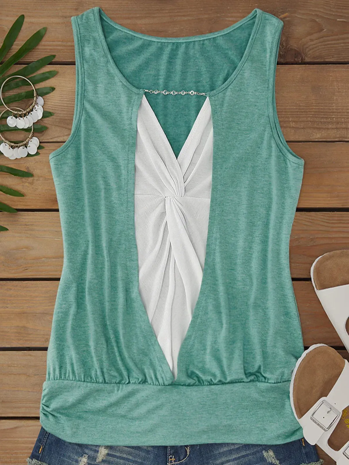 2024 Charming Street Style Sleeveless Tank Top