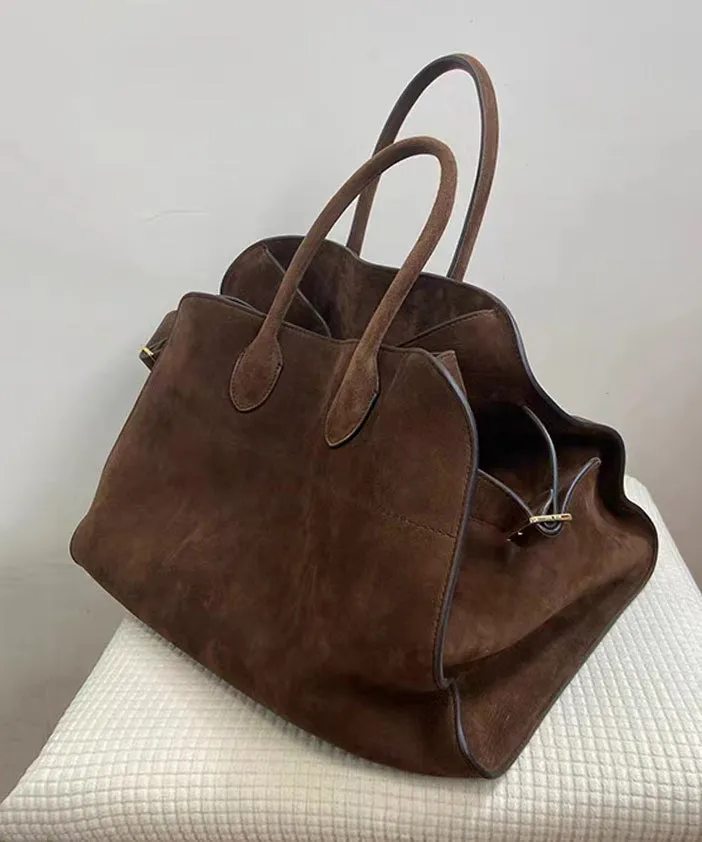 2024 New Brown Large Capacity Capacity Handbag MM071