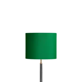 25cm drum lampshade in emerald dupion silk