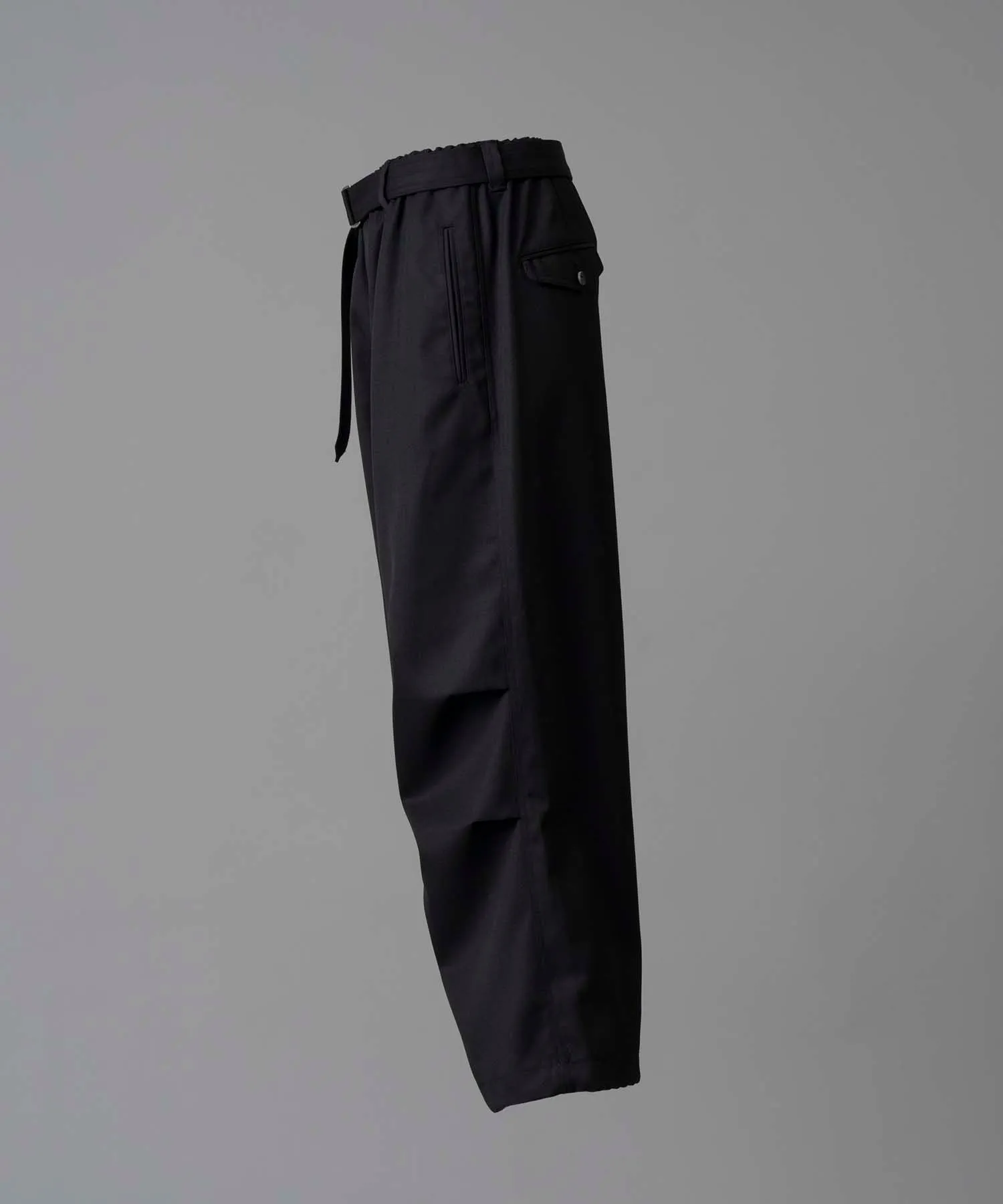 4 Colors Chambray Washable Wool Prime-Wide Snow Pants