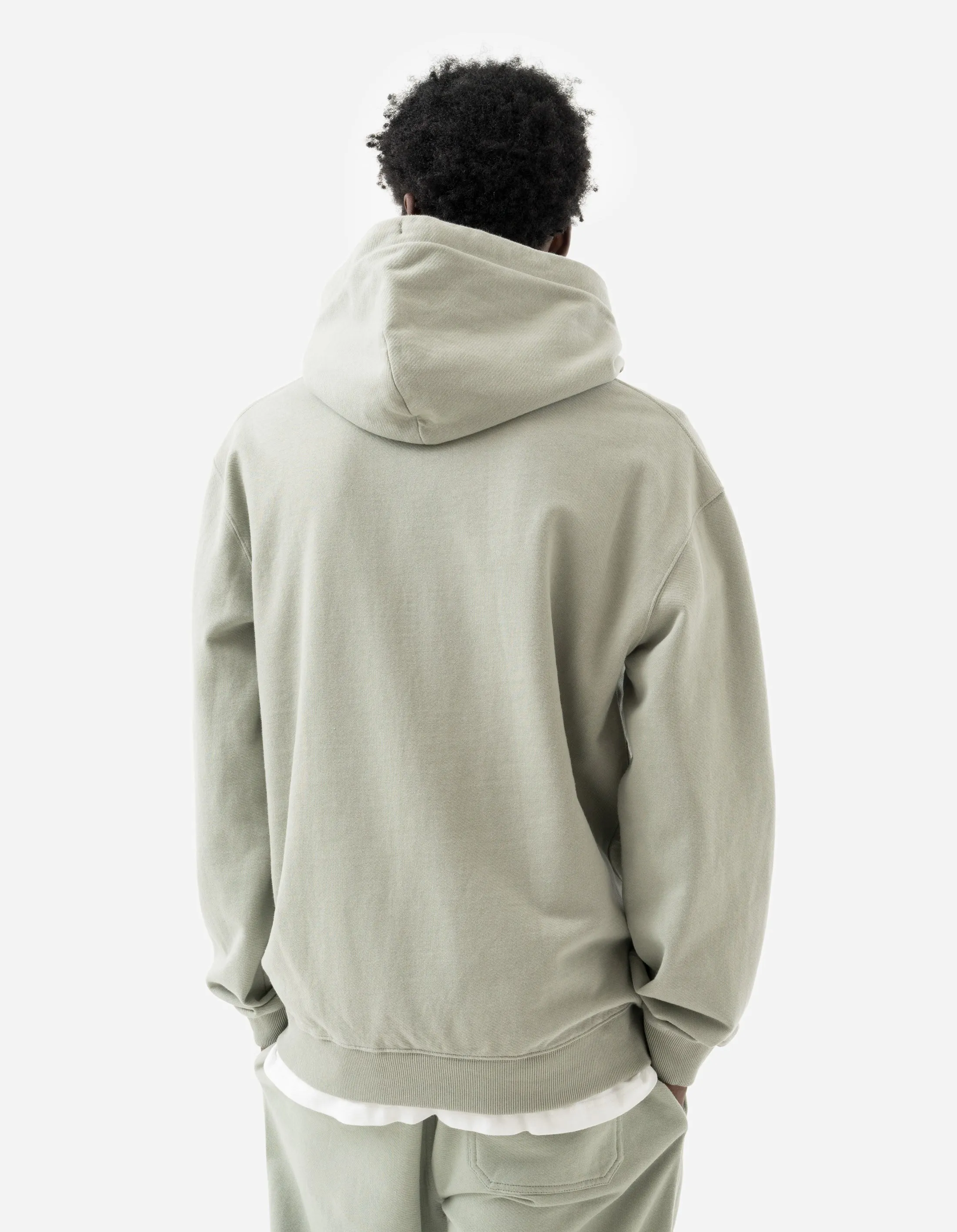 4622 Maharishi Organic Hooded Sweat Sage