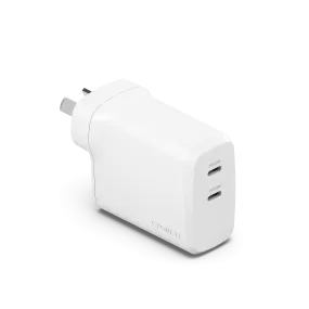 60W Dual USB-C Wall Charger