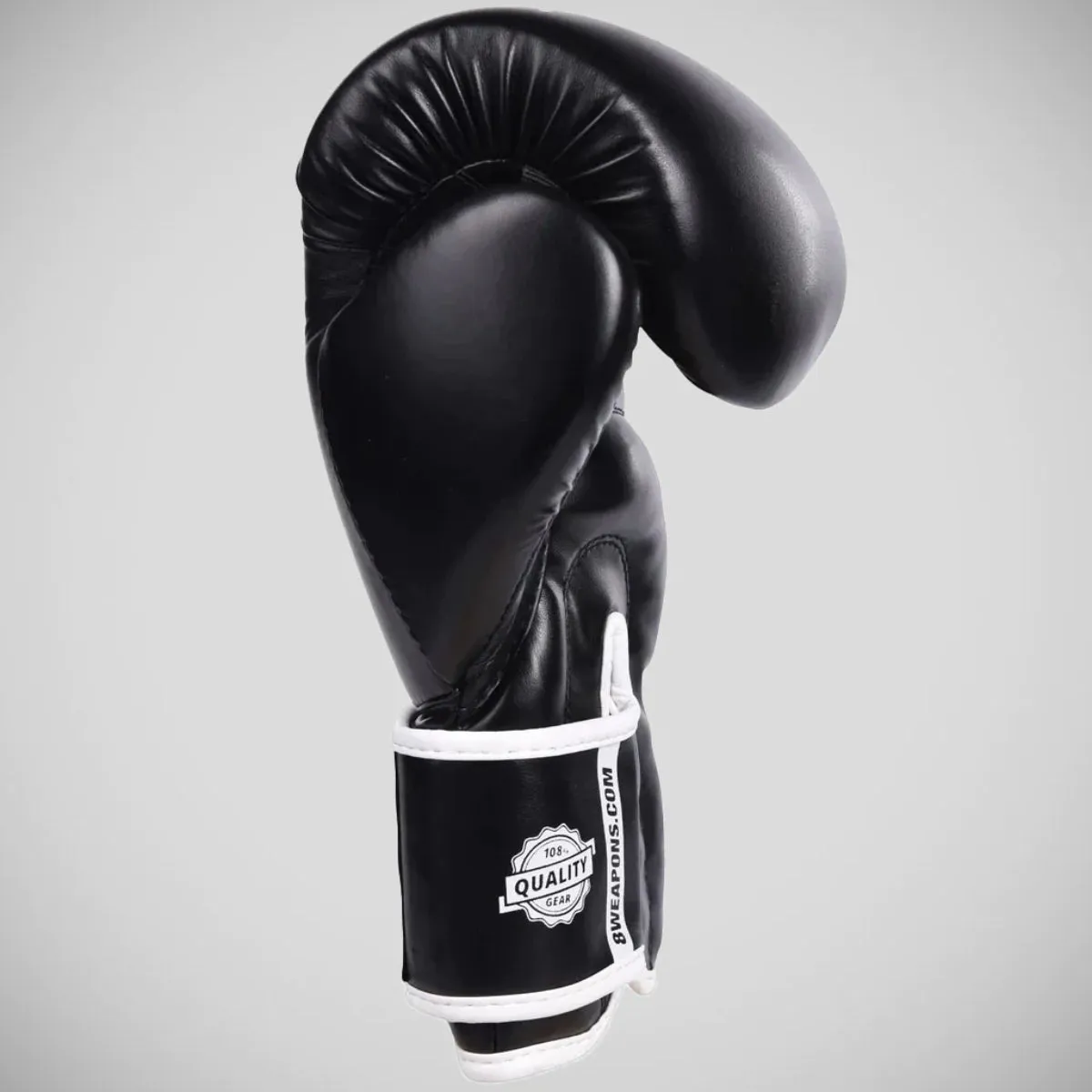 8 Weapons Unlimited Boxing Gloves Black/White