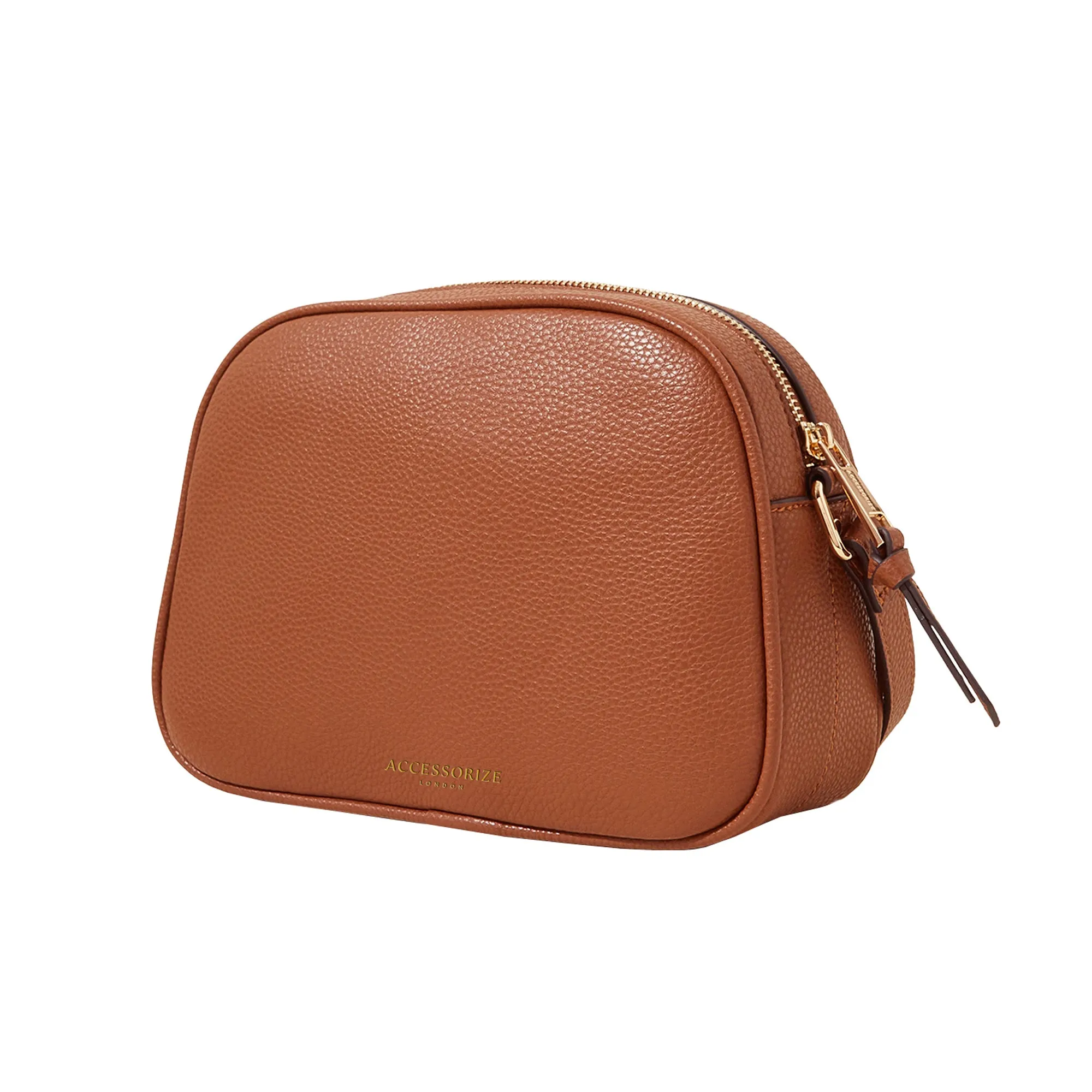 Accessorize London Women's Tan Abby Camera Bag