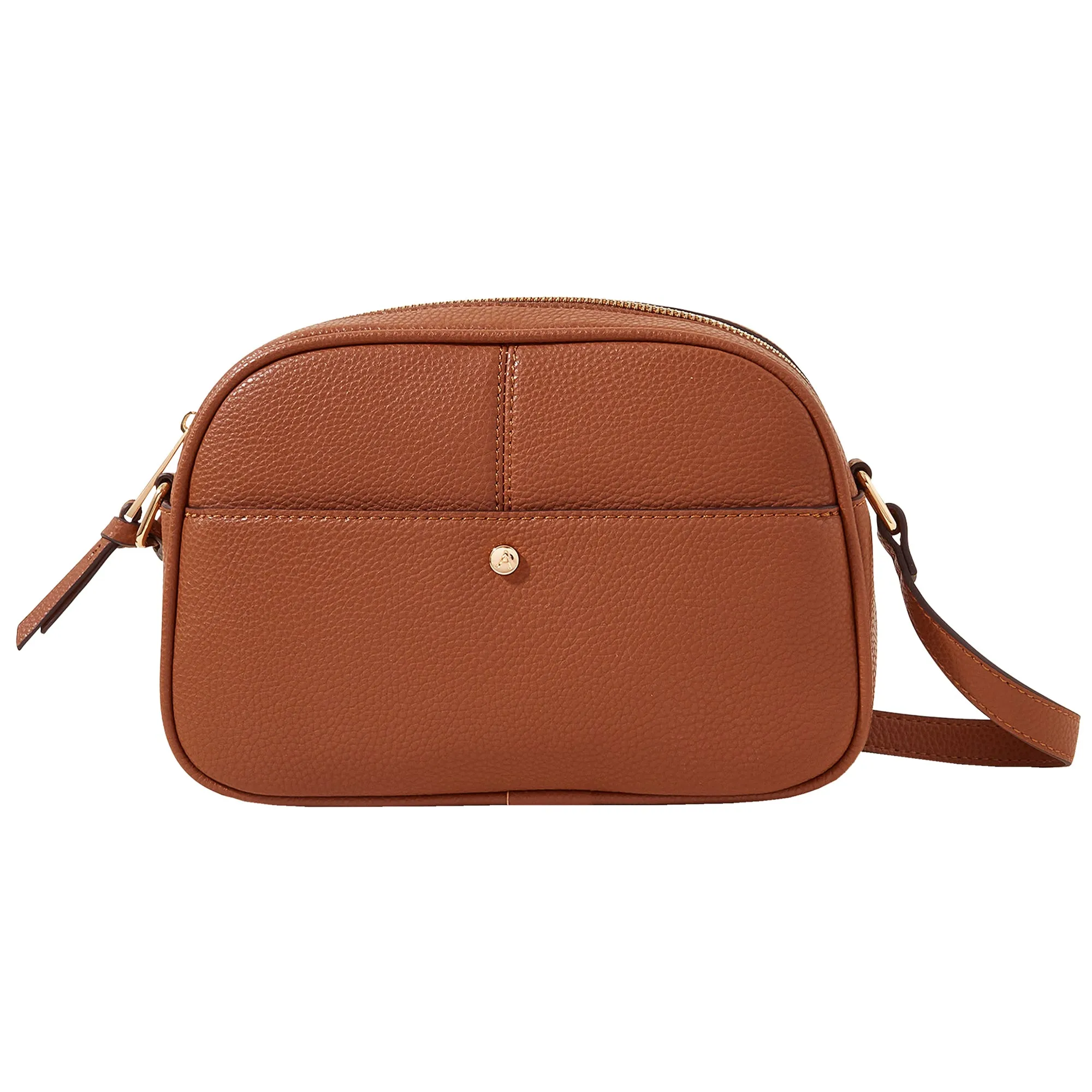 Accessorize London Women's Tan Abby Camera Bag