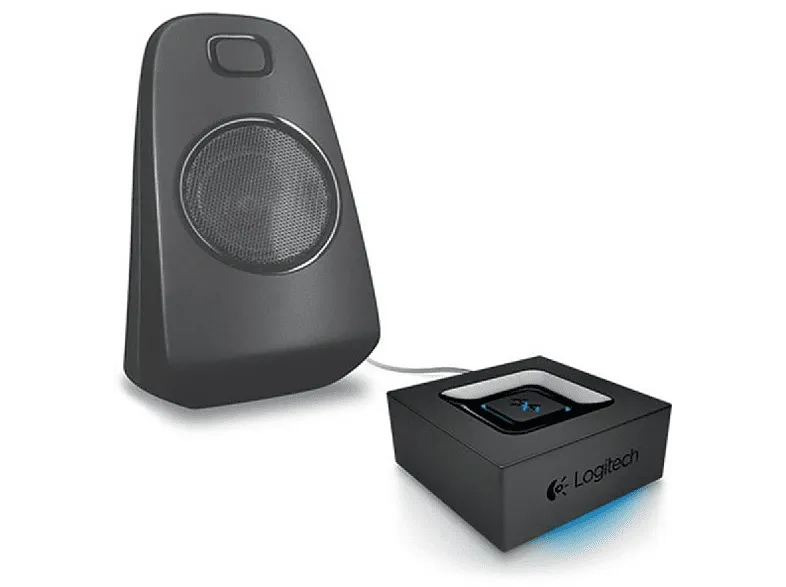 Adaptador Bluetooth - Logitech Bluetooth Audio Adapter, Acústica de alta calidad, Hasta 15 metros