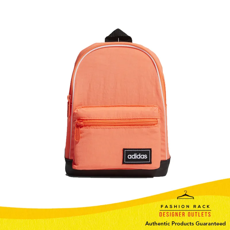 Adidas Classic Backpack (Xsmall) Signal Coral / Grey Six / White