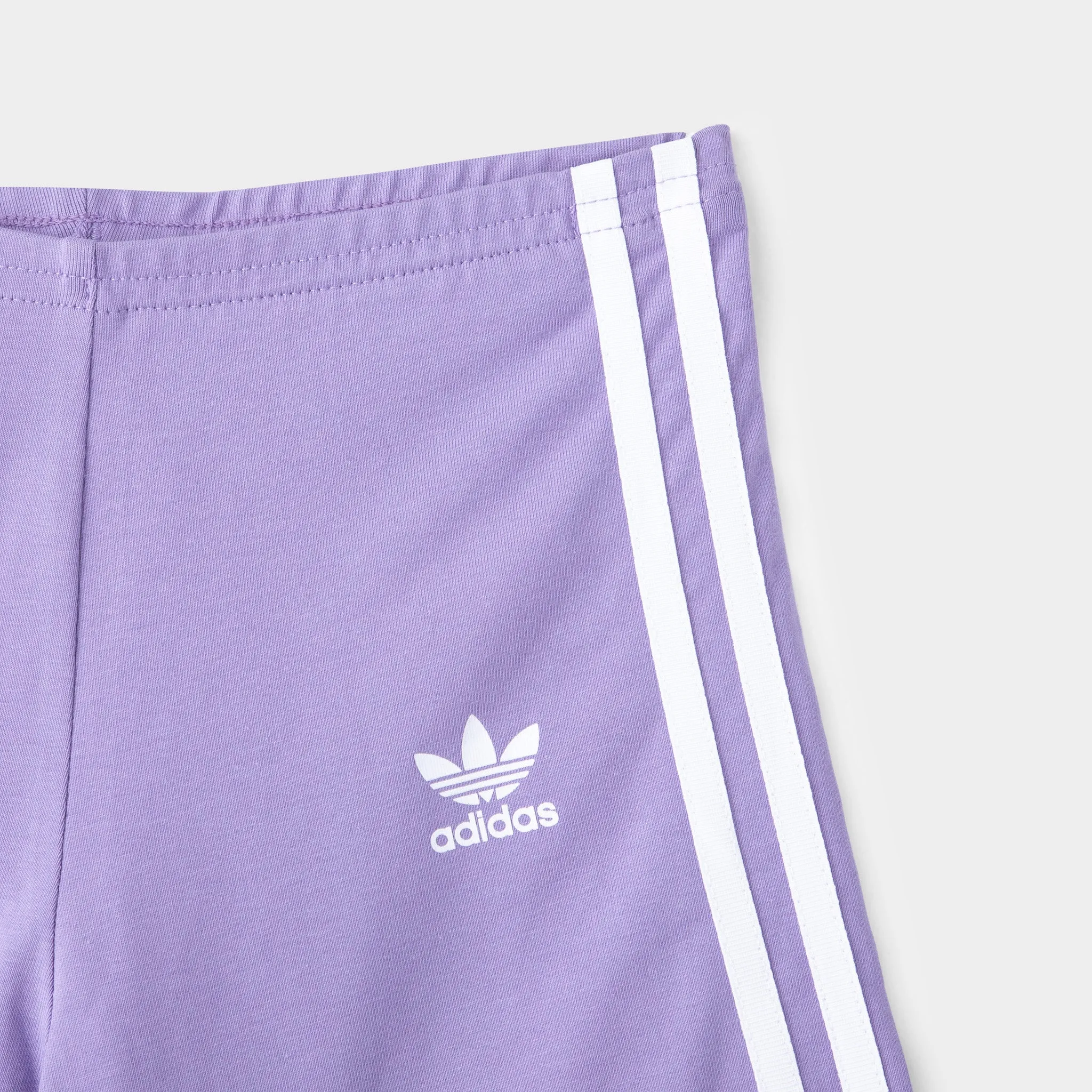 adidas Originals Junior Girls' Adicolor Cycling Shorts / Magic Lilac