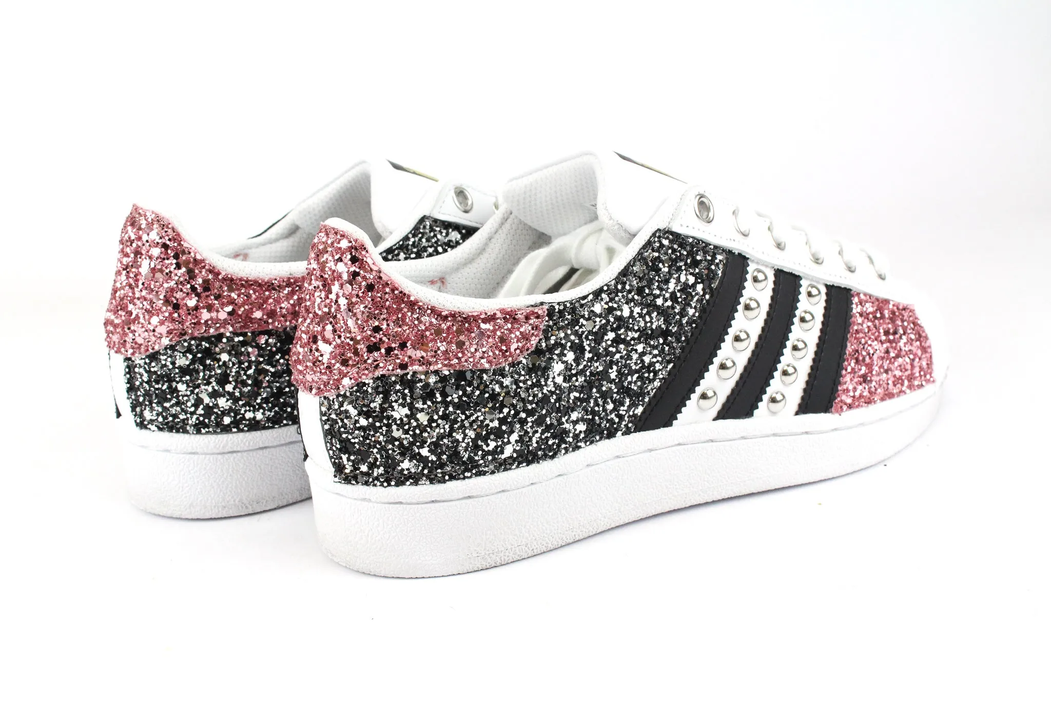 Adidas Superstar Total Glitter & Borchie