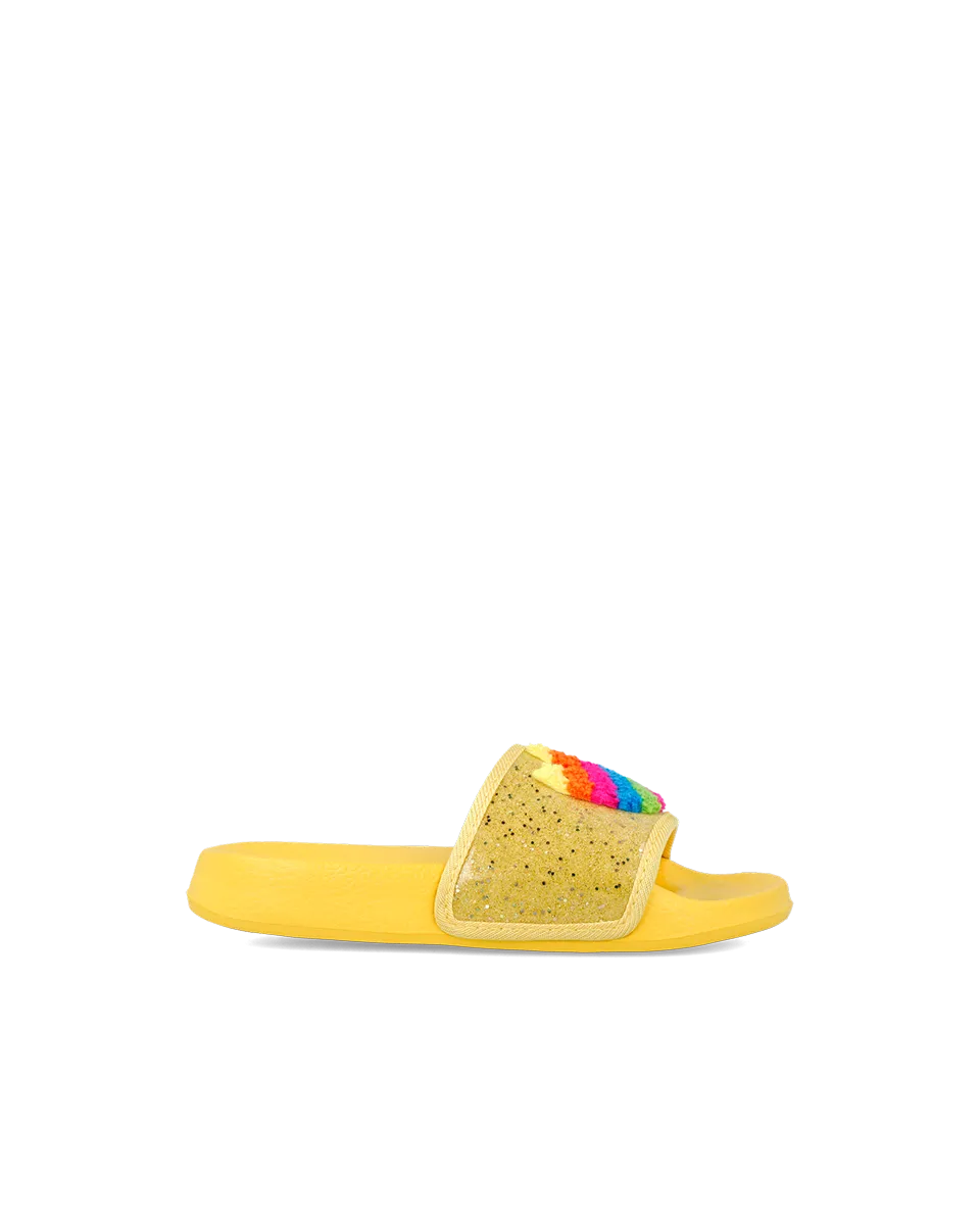 Agatha Ruiz de la Prada Girls Yellow Pool Slider