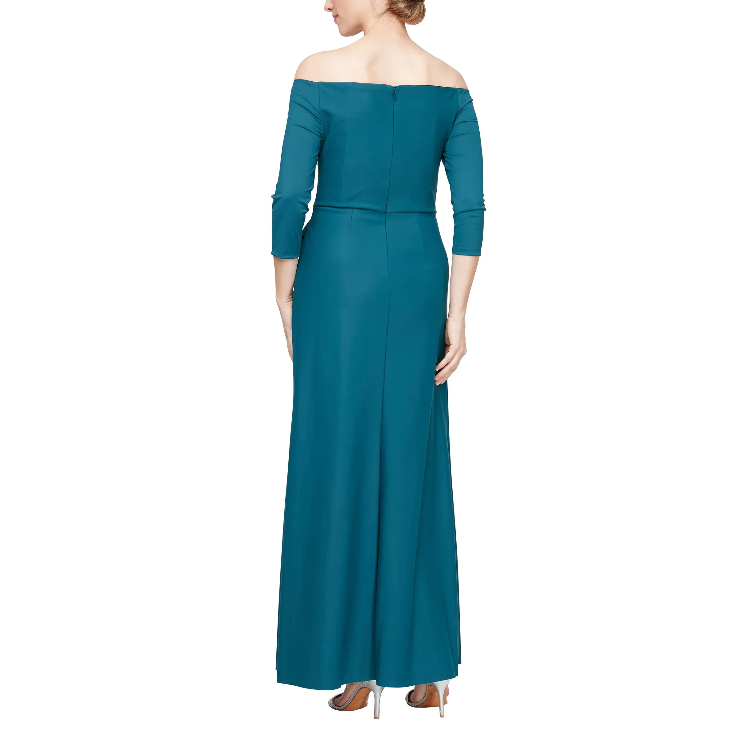 Alex Evenings 8134325 Long Formal Mother of the Bride Dress