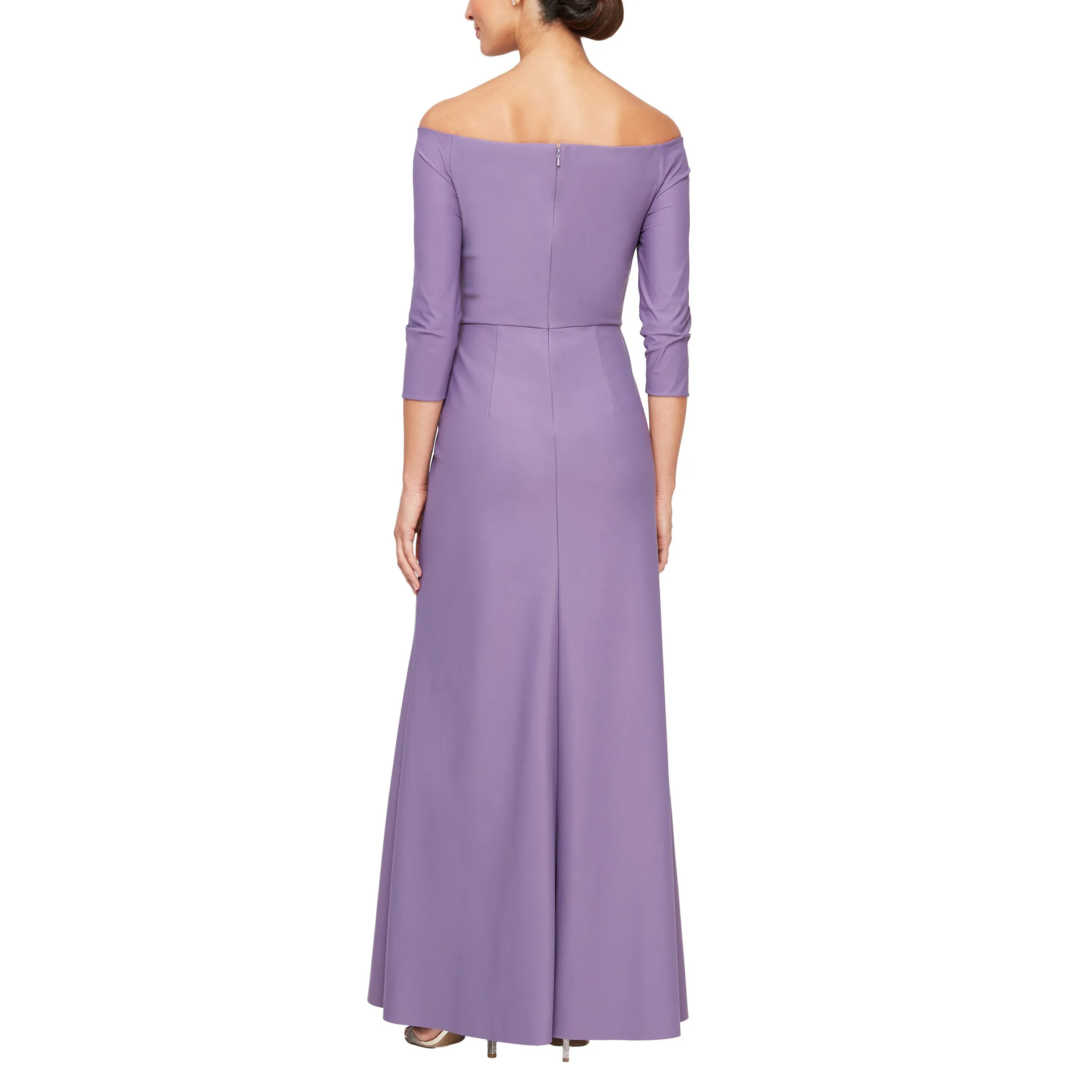 Alex Evenings 8134325 Long Formal Mother of the Bride Dress