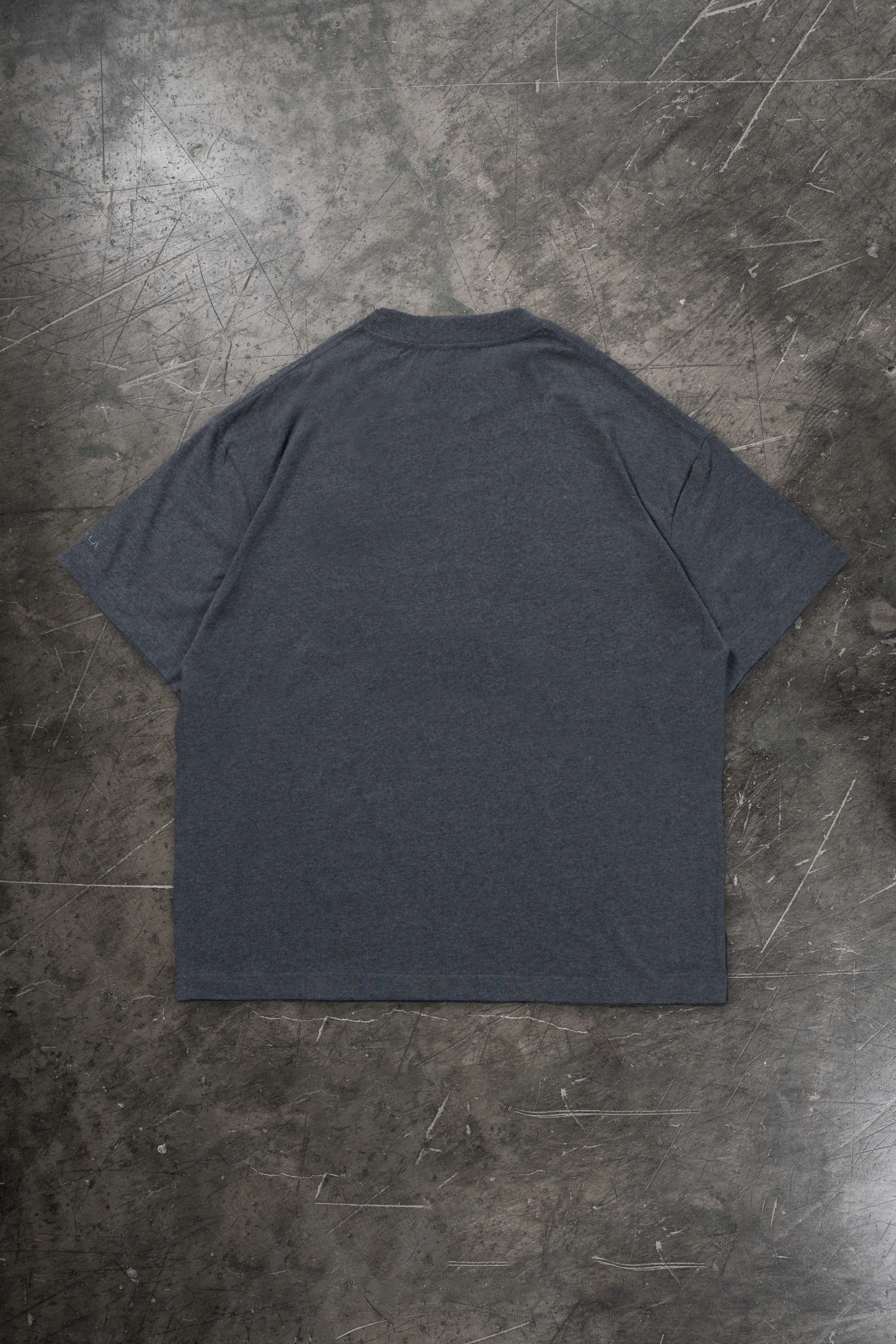 %ALL RIGHTS RESERVED DARK GREY MELANGE T-SHIRT%