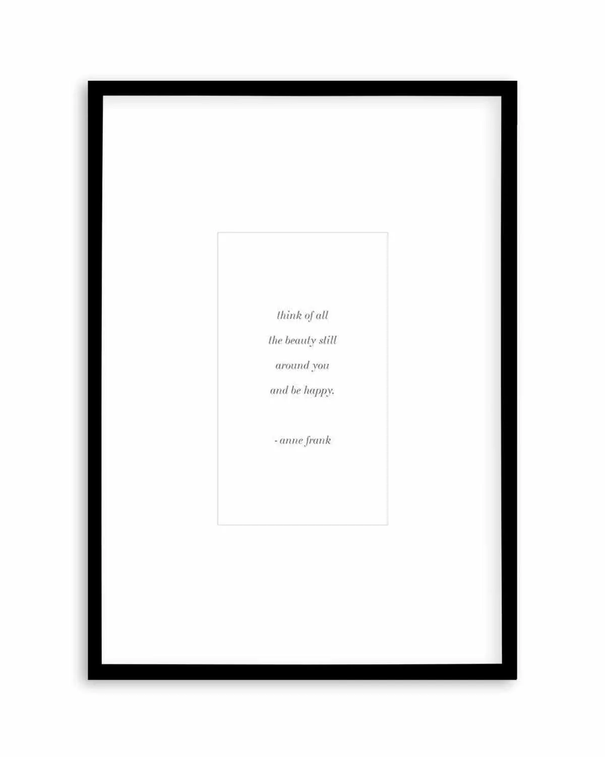 All The Beauty Art Print