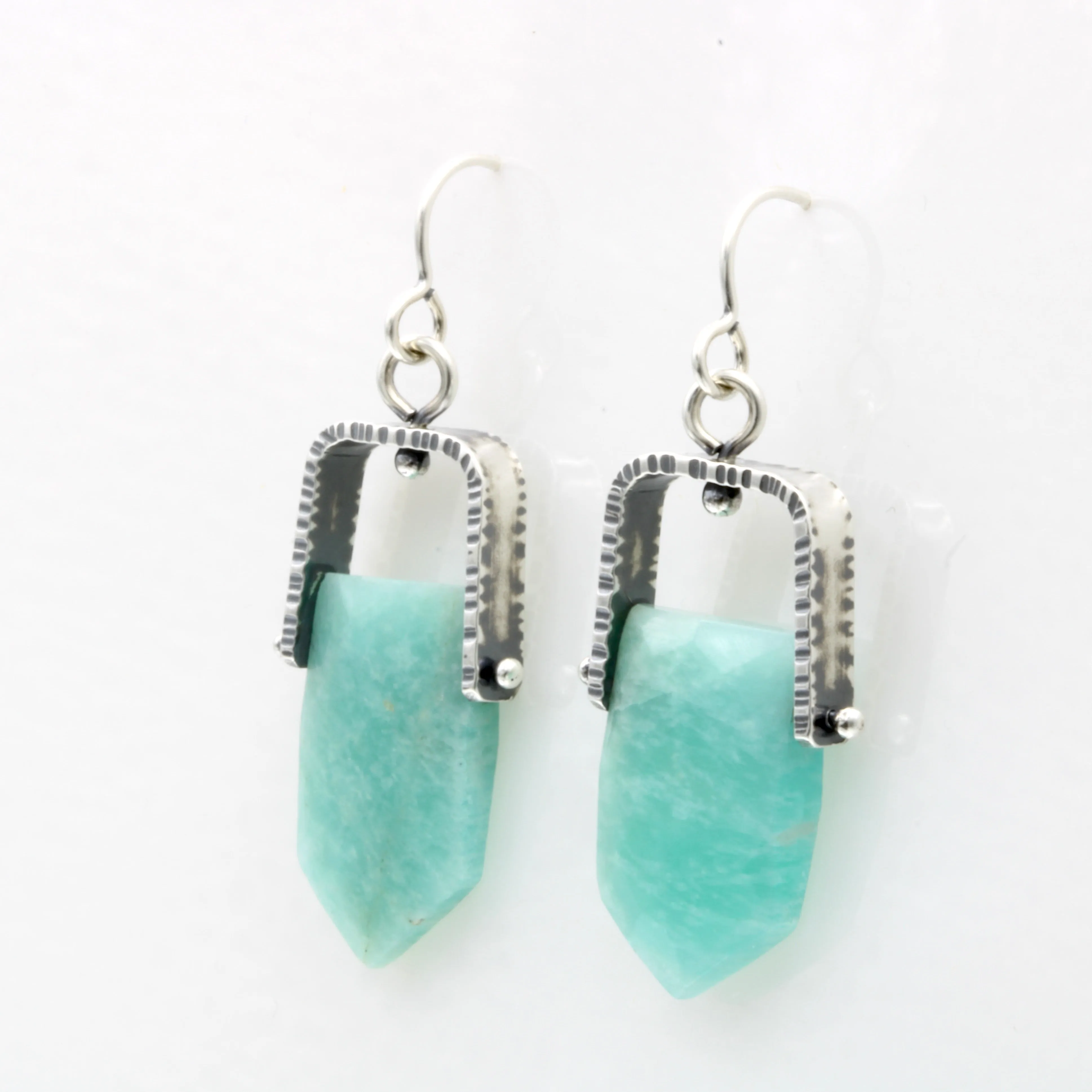 Amazonite "Climb" Earrings