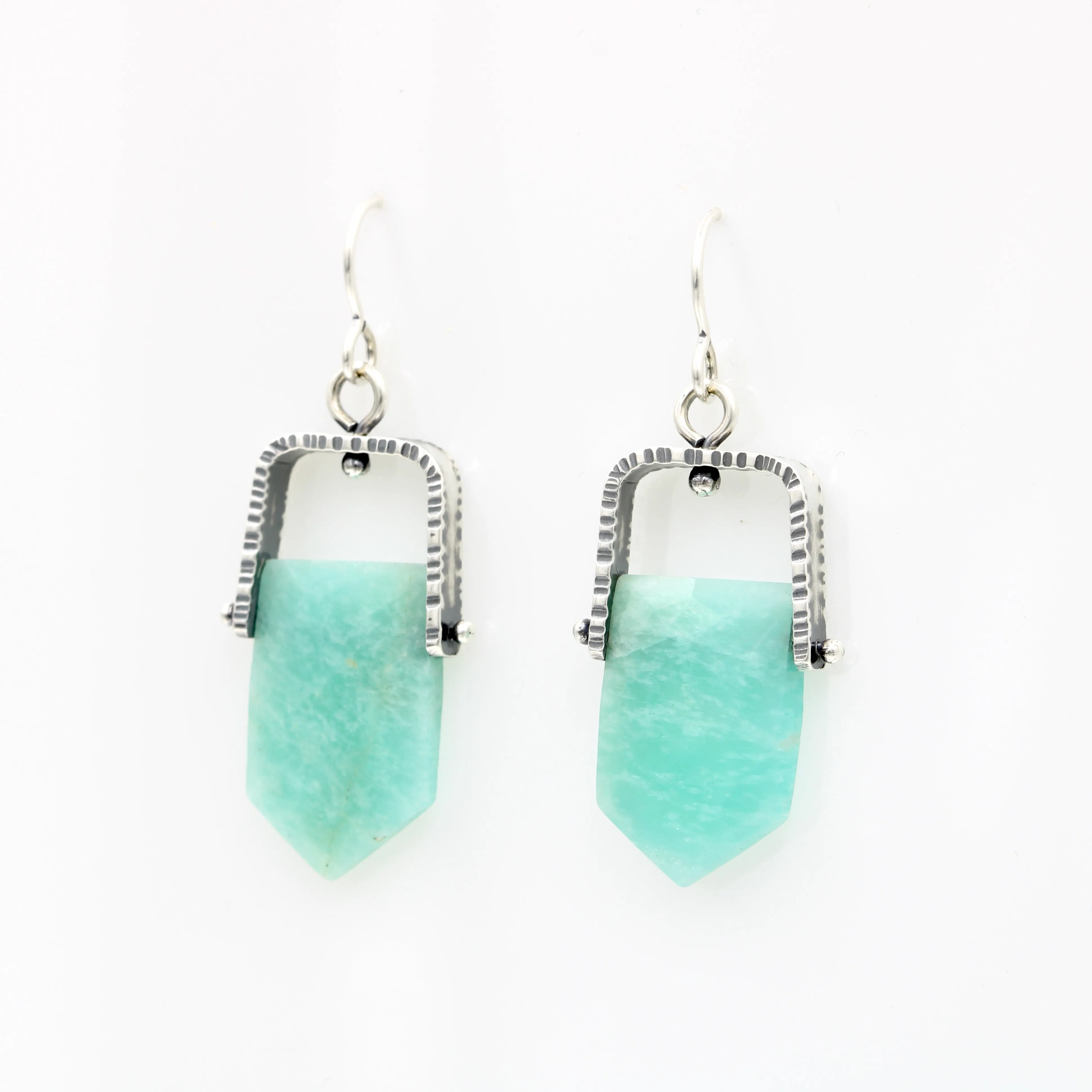 Amazonite "Climb" Earrings