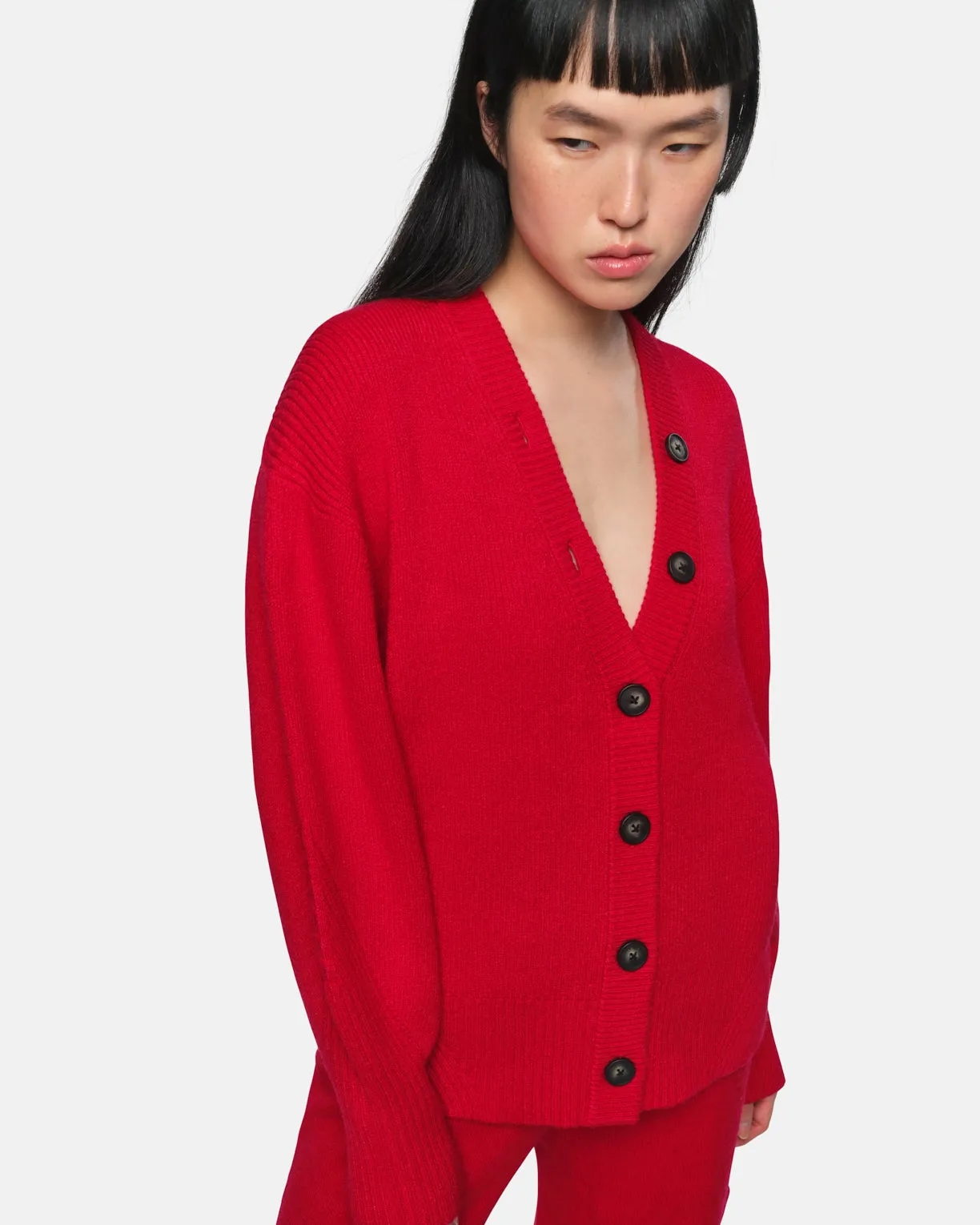 Anderson Cardigan Rouge