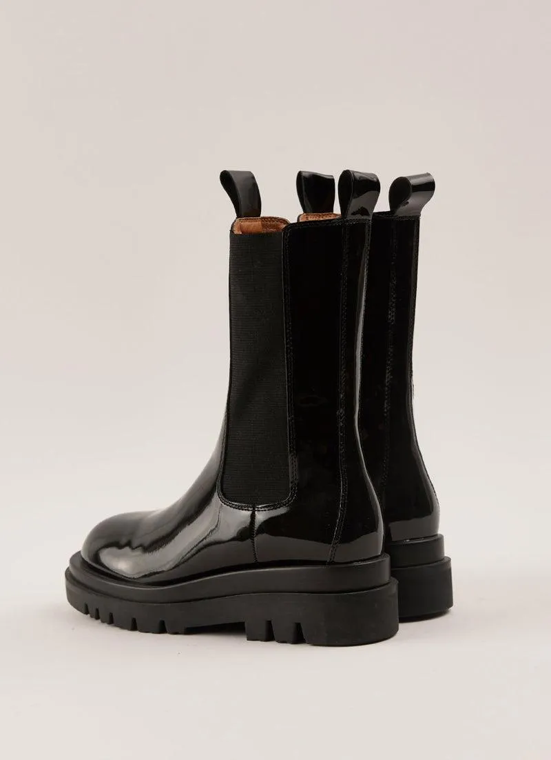 Annalise Boot - Gloss Black