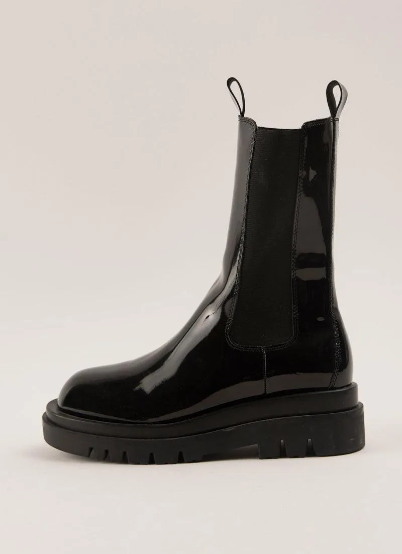 Annalise Boot - Gloss Black