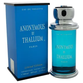 Anonymous 3.3 oz EDT Limited Edition for men