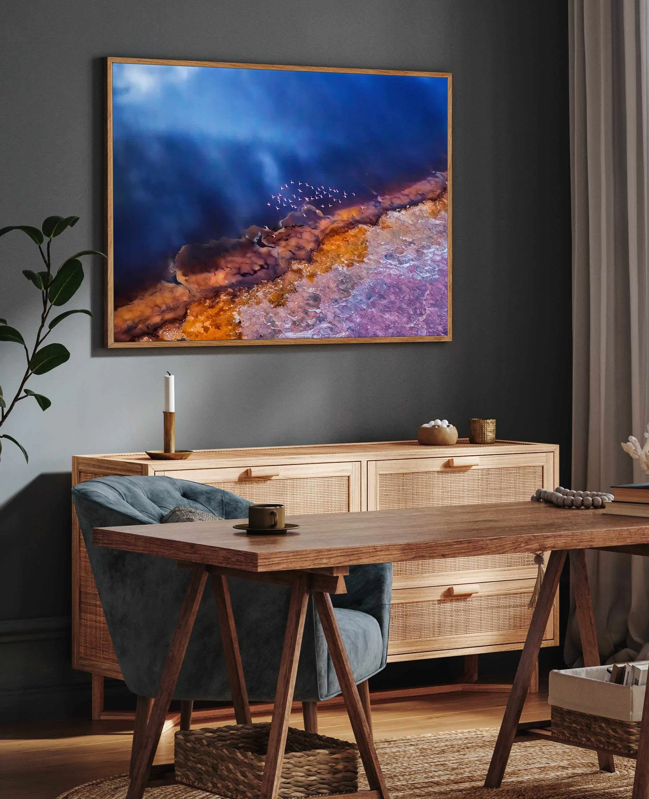 Another Land by Phillip Chang | Framed Canvas Art Print