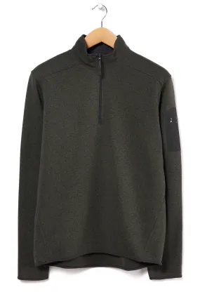 Arc'teryx Covert Men's 1/2 Zip Fleece - Moonshadow Heather