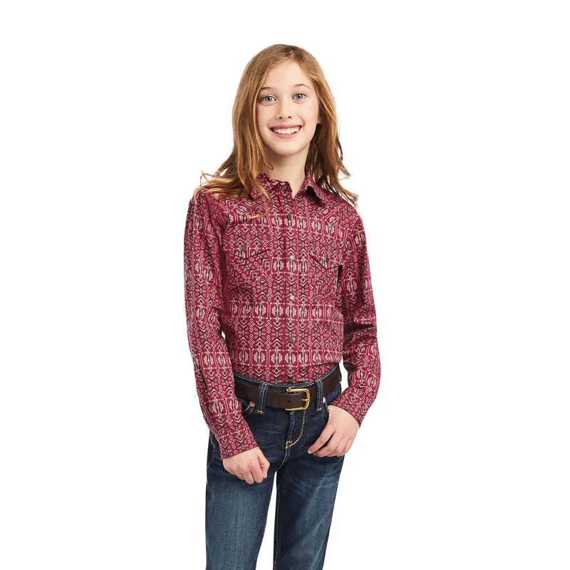 Ariat Girls REAL Alma Shirt Style 10042241