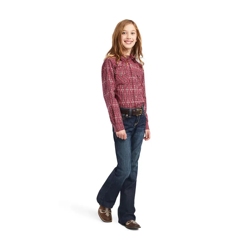 Ariat Girls REAL Alma Shirt Style 10042241