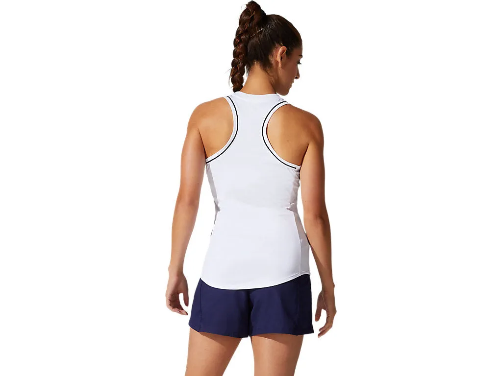 Asics Court Women Piping Tank Brilliant White