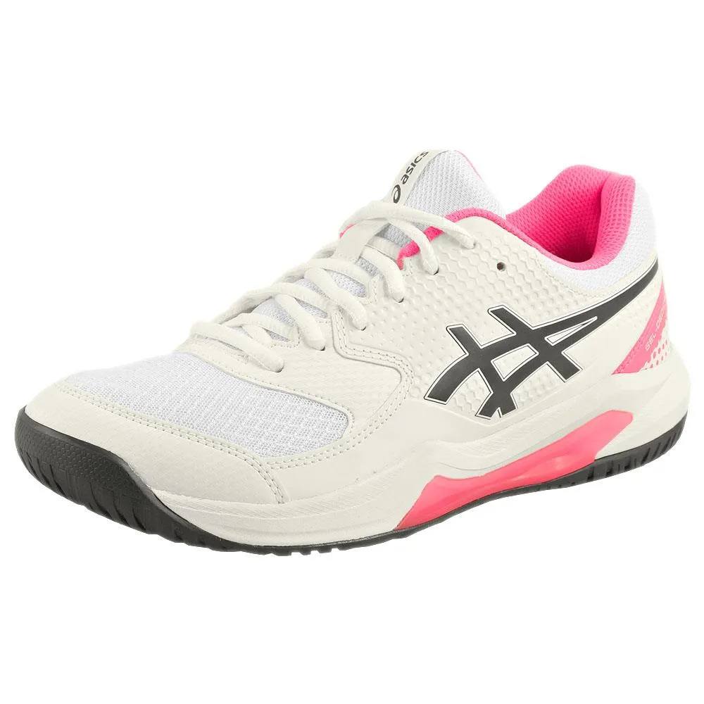 Asics Women's Gel-Dedicate 8 Pickleball - White/Hot Pink