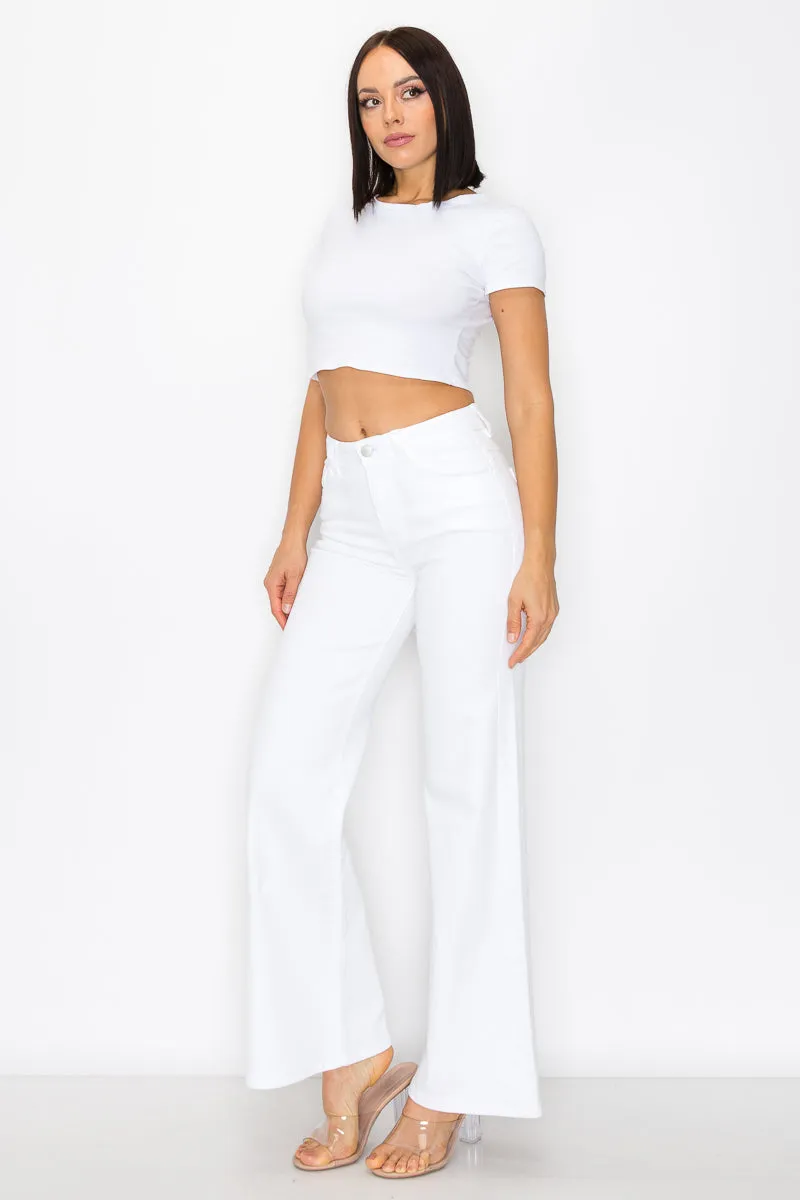 August - Classic High Rise Wide Leg