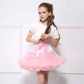 Baby Girls Christmas Tutu Dress Solid Color Skirt For Girls 6-18m Babywear Wholesale