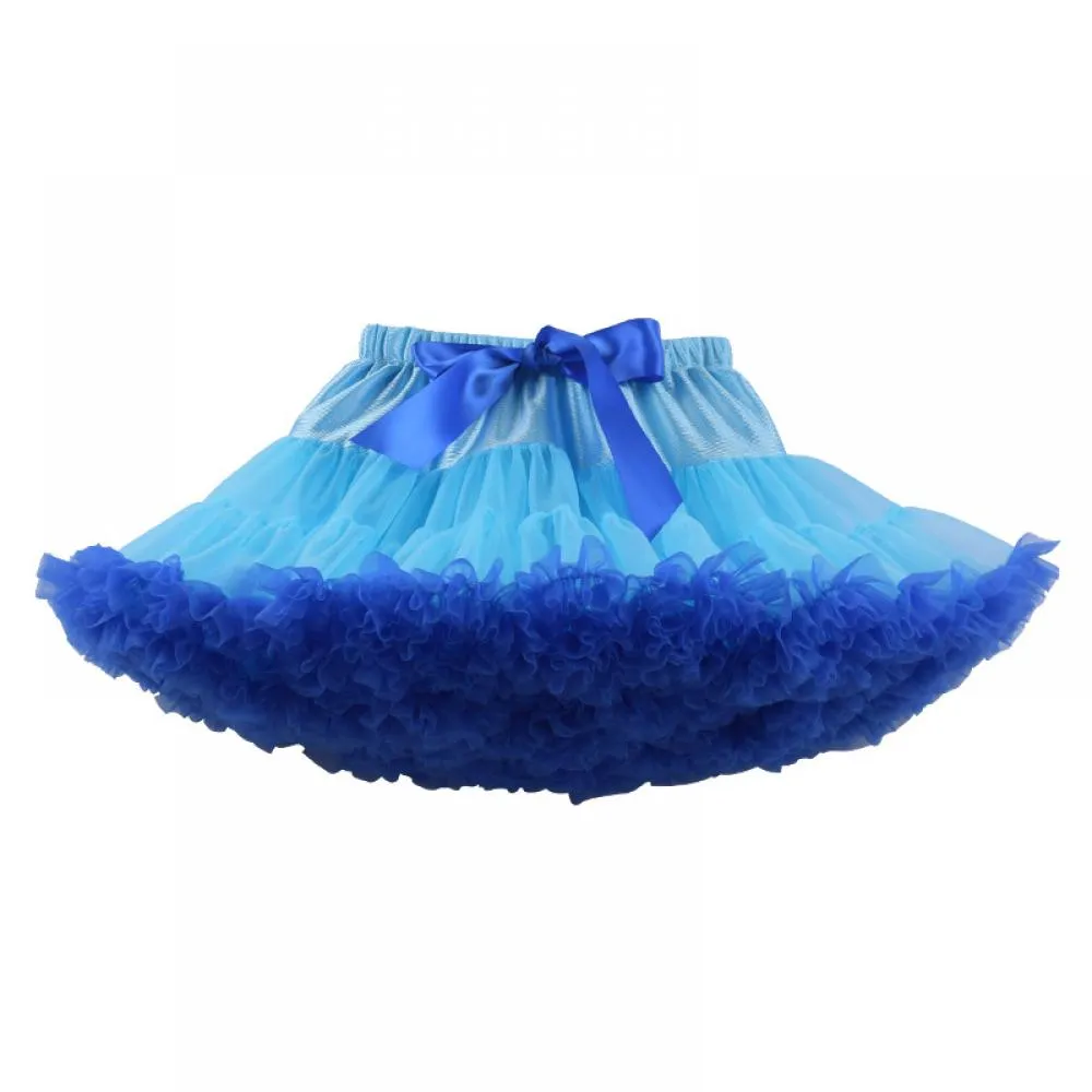 Baby Girls Christmas Tutu Dress Solid Color Skirt For Girls 6-18m Babywear Wholesale