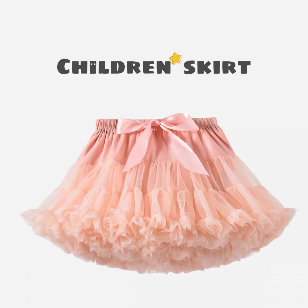 Baby Girls Christmas Tutu Dress Solid Color Skirt For Girls 6-18m Babywear Wholesale