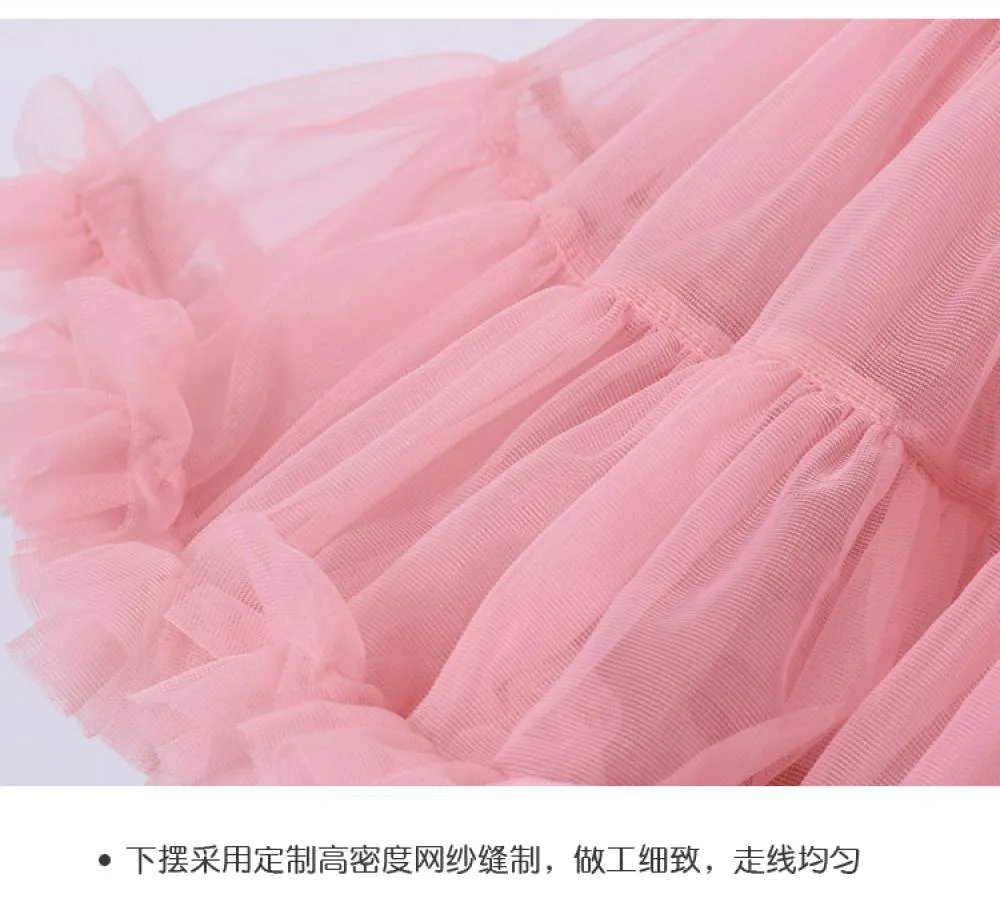 Baby Girls Christmas Tutu Dress Solid Color Skirt For Girls 6-18m Babywear Wholesale