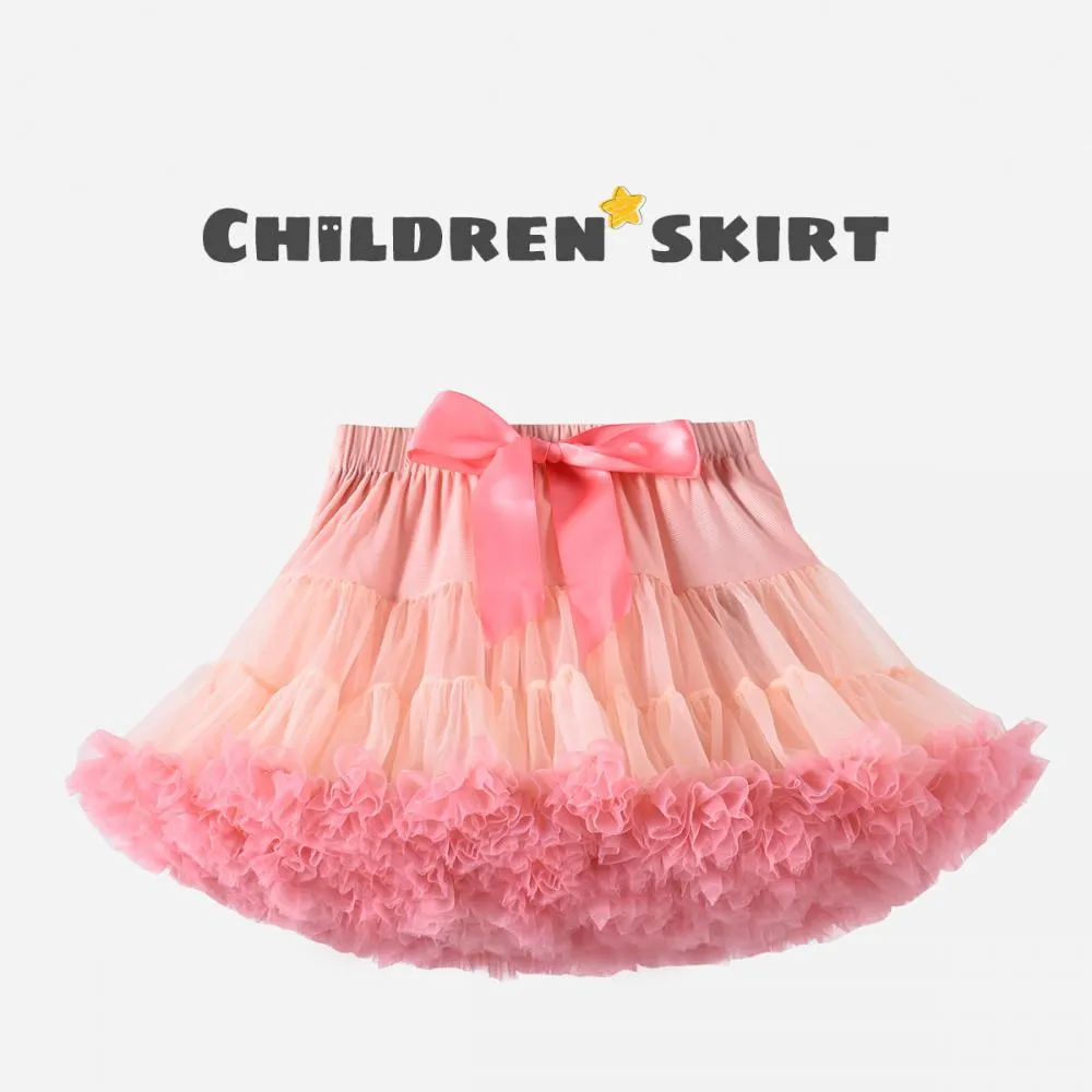 Baby Girls Christmas Tutu Dress Solid Color Skirt For Girls 6-18m Babywear Wholesale