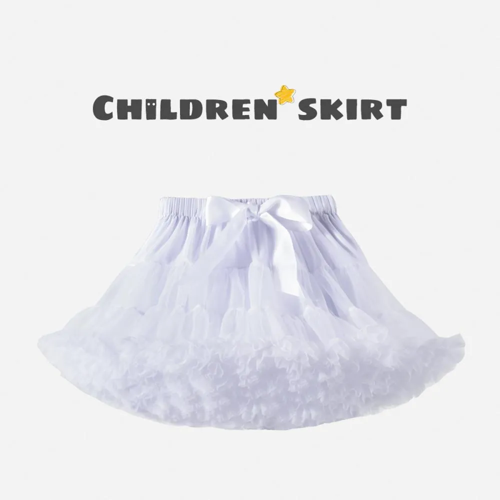 Baby Girls Christmas Tutu Dress Solid Color Skirt For Girls 6-18m Babywear Wholesale