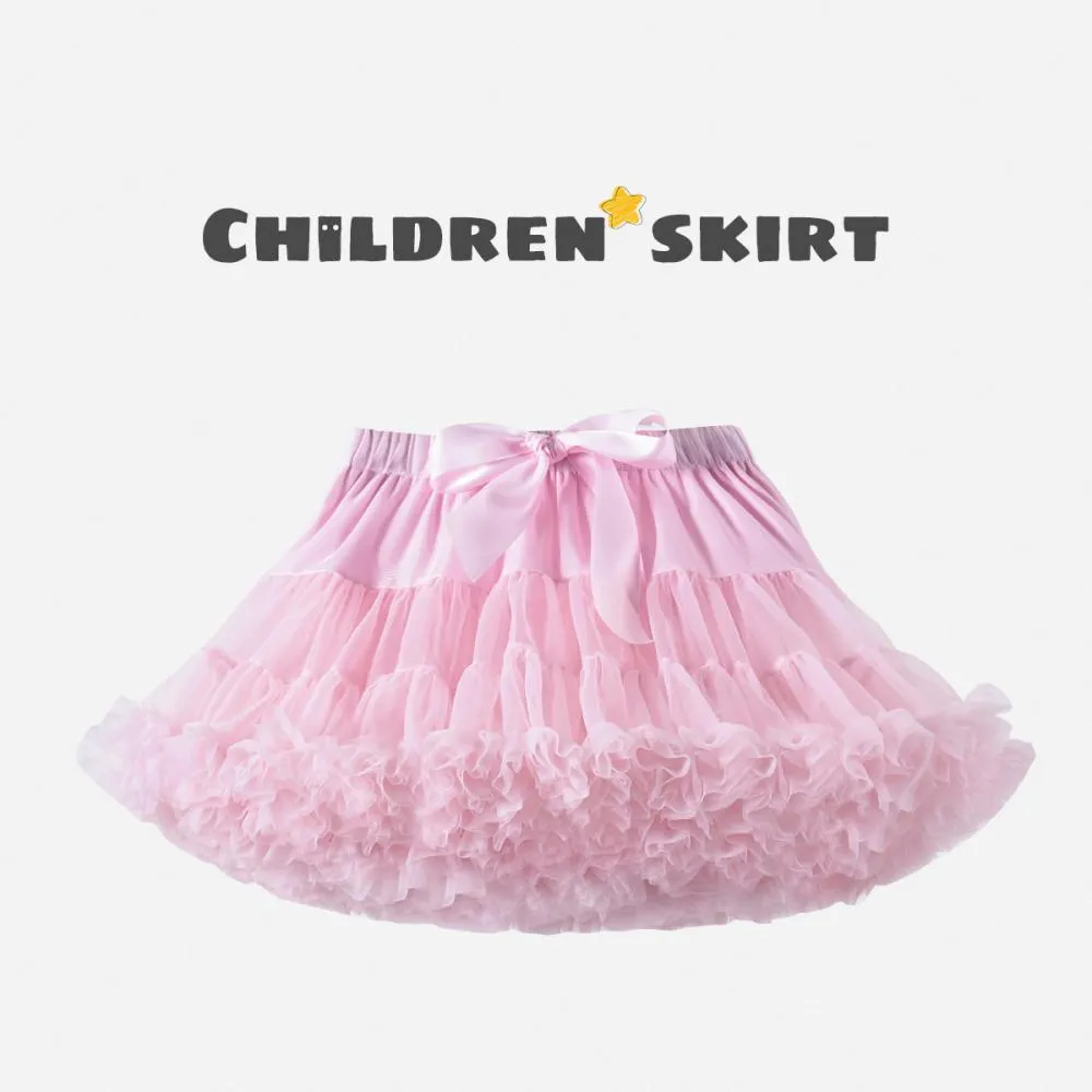 Baby Girls Christmas Tutu Dress Solid Color Skirt For Girls 6-18m Babywear Wholesale