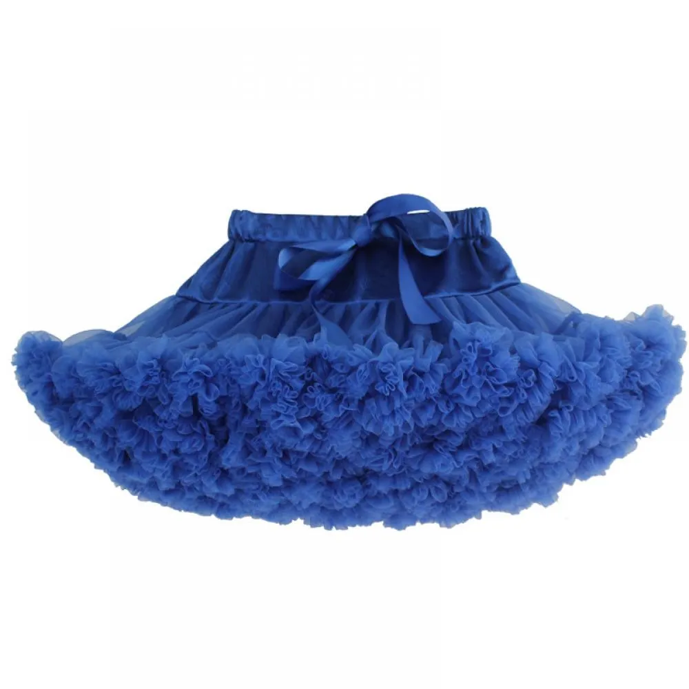 Baby Girls Christmas Tutu Dress Solid Color Skirt For Girls 6-18m Babywear Wholesale