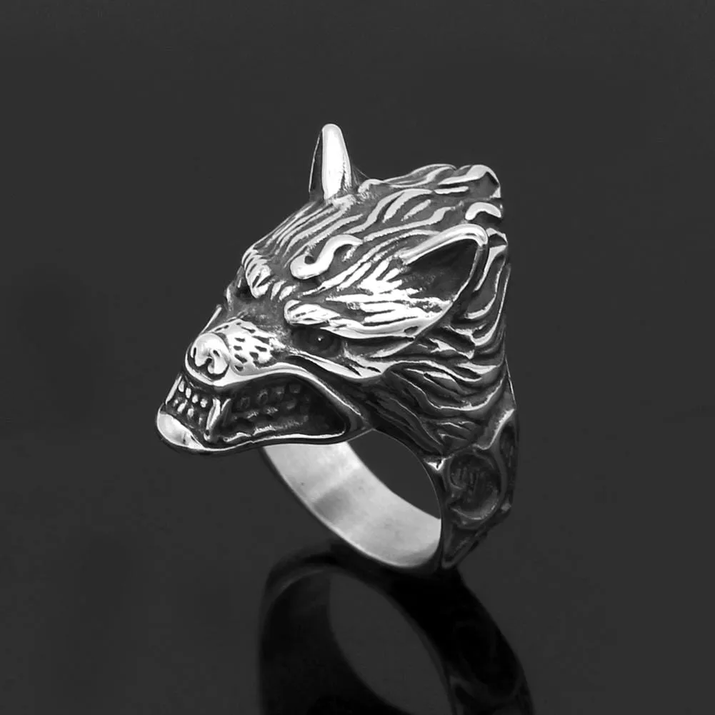 Bague Fenrir | Acier Inoxydable