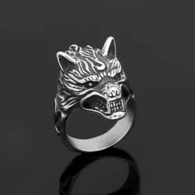 Bague Fenrir | Acier Inoxydable