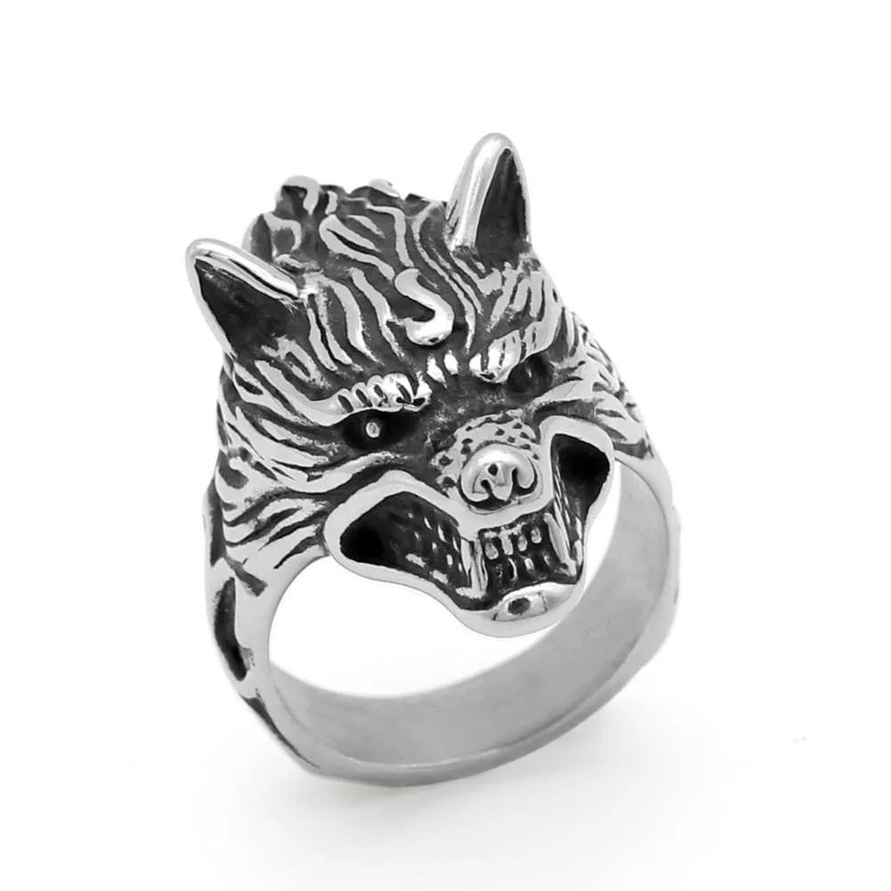 Bague Fenrir | Acier Inoxydable