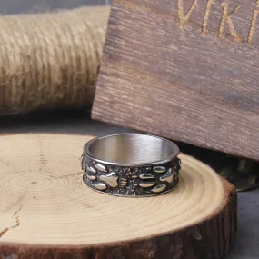 Bague Viking Patte de Fenrir